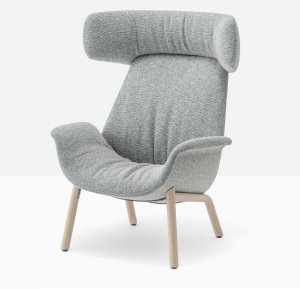 Ila 2024 Lounge Armchair by Pedrali
