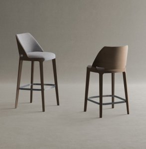 Velis Wood Stool by Potocco