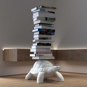 Turtle Carry Bookcase by Qeeboo