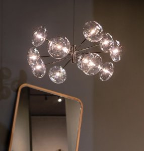 Breath Suspended Lamp Lighting by Tonin Casa