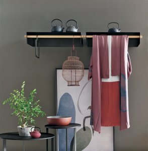 Kalika Shelving System Coat Rack by Tomasella