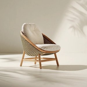 Teodora Lounge Armchair by Ethimo