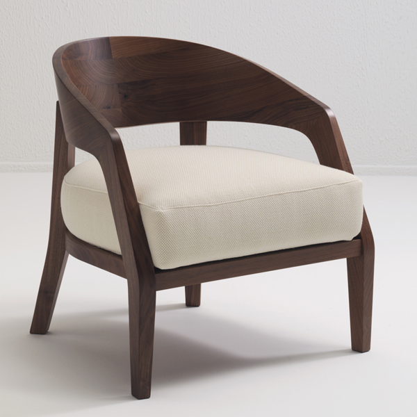 Alba lounge chair from Porada, designed by M. Walrawen