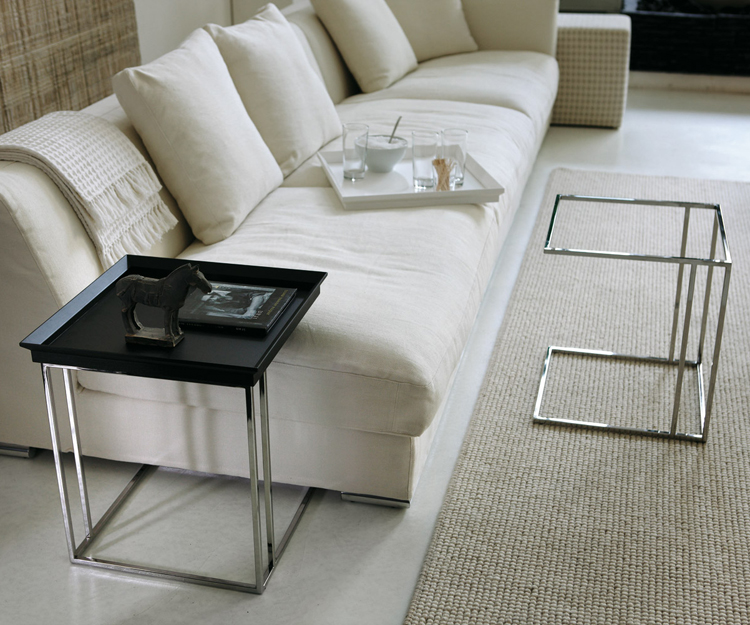 Cucu end table from Porada, designed by T. Colzani