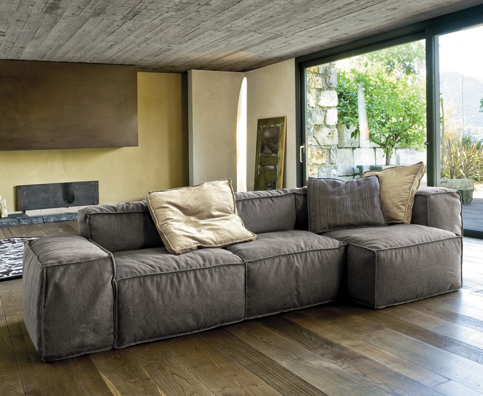 kiezen vasthoudend gewicht Bonaldo Peanut B Sofa | Leather | Living Room Furniture - Ultra Modern