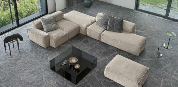 kiezen vasthoudend gewicht Bonaldo Peanut B Sofa | Leather | Living Room Furniture - Ultra Modern