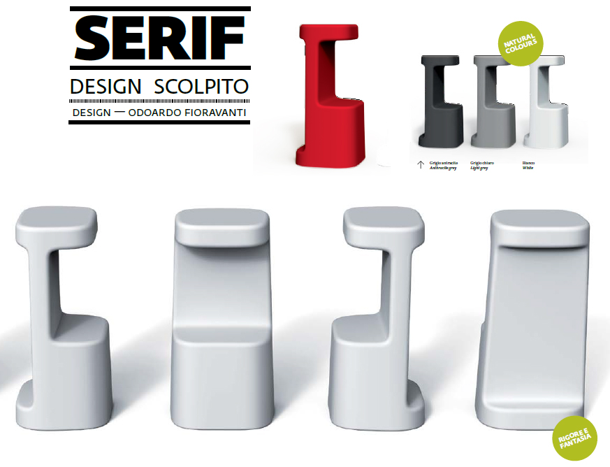 Pedrali Serif Stool | Plastic | Outdoor | Patio Furniture ...