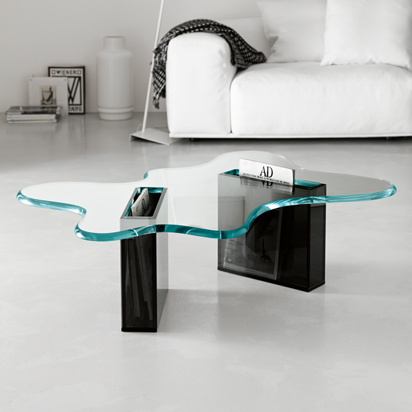 Splash coffee table from Tonelli, designed by Karim Rashid