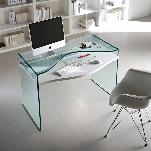 Strata desk from Tonelli, designed by Karim Rashid