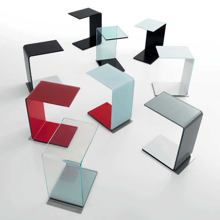 Swan end table from Sovet, designed by Lievore Altherr Molina