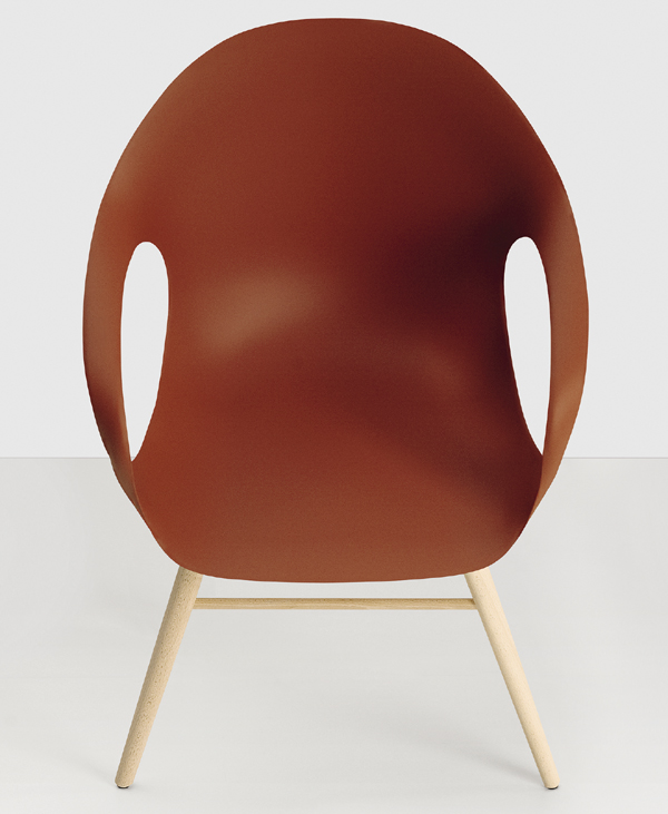 Elephant on Wooden Base chair from Kristalia, designed by Neuland