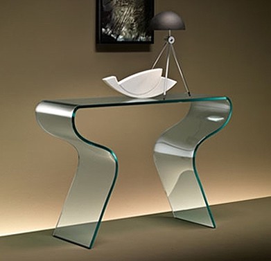 Charlotte Consolle console table from Fiam, designed by Prospero Rasulo