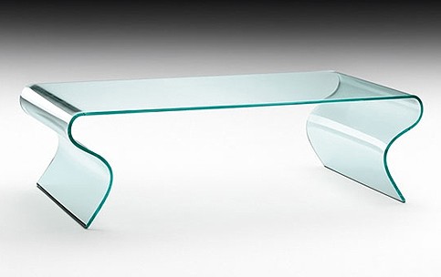 Charlotte coffee table from Fiam, designed by Prospero Rasulo