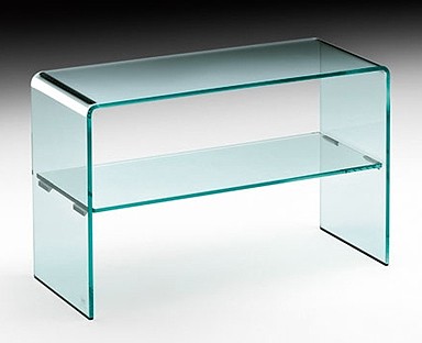 Rialto Side end table from Fiam, designed by CRS Fiam