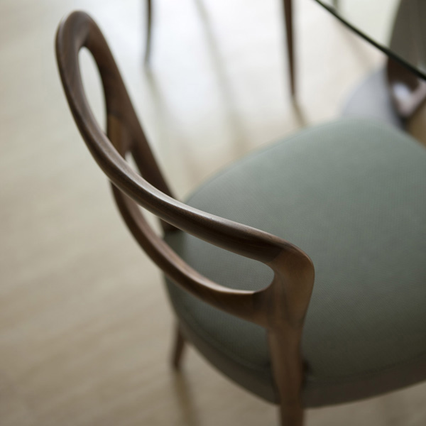 Noemi chair from Porada, designed by Marelli & Molteni