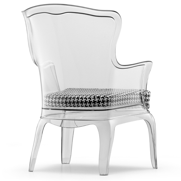Pasha lounge chair from Pedrali, designed by Dondoli and Pocci