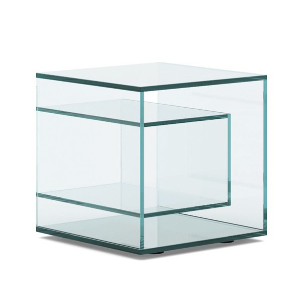 Liber E end table from Tonelli, designed by Luca Papini