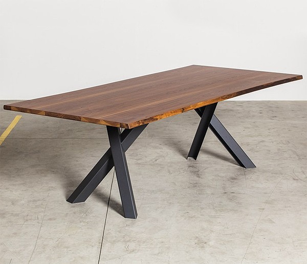 Gustave dining table from Miniforms, designed by Paolo Cappello