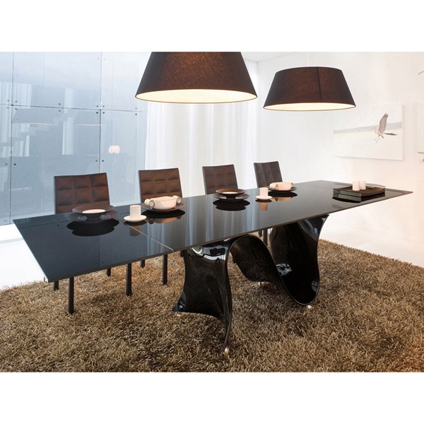 Wave 8014 Extending dining table from Tonin Casa