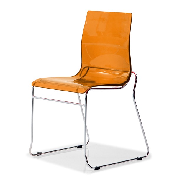 DomItalia Gel T Plastic Chair Contemporary Dining Room