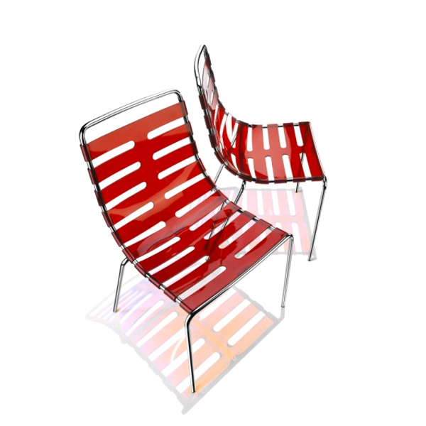 Body to Body Transparent chair from Parri