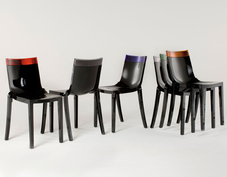 Hi Cut chair from Kartell, designed by Philippe Starck