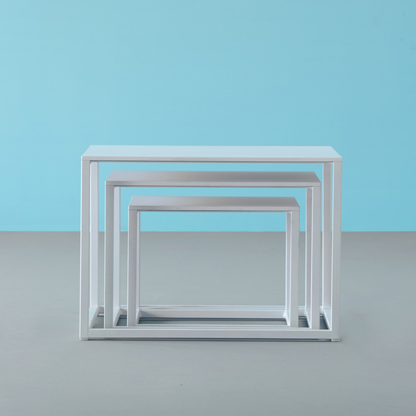 Code end table from Pedrali, designed by Pedrali R&D