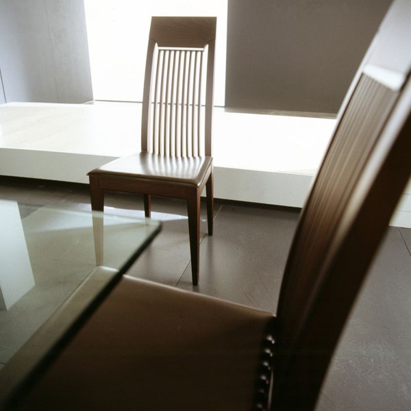 Rossetto Mirage Chair Wooden Contemporary Dining Room Furniture Ultra Modern