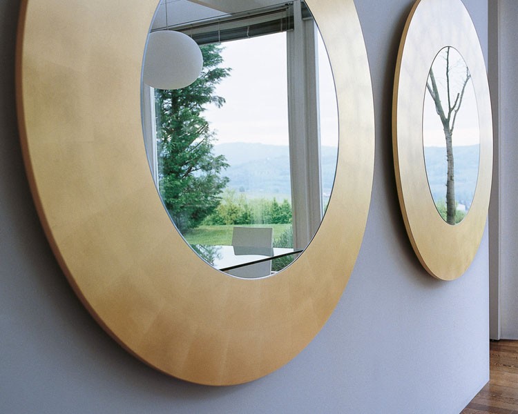 Four Seasons Tondo mirror from Porada, designed by Opera Design