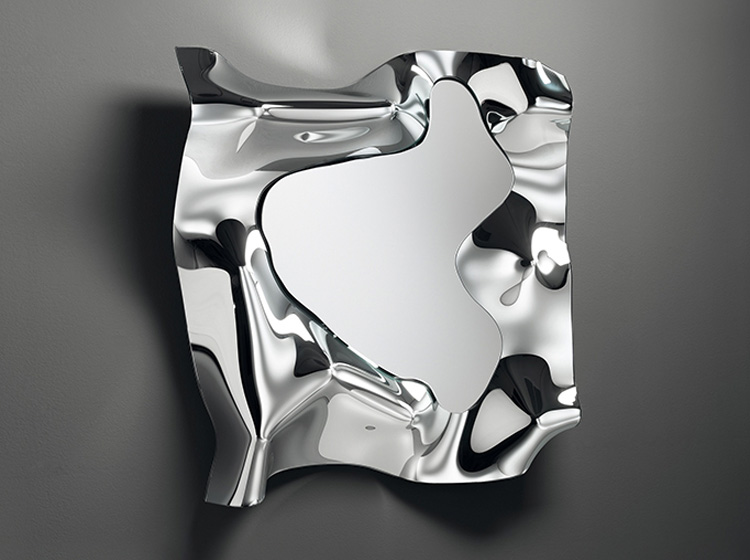 Christine mirror from Fiam, designed by Helidon Xhixha