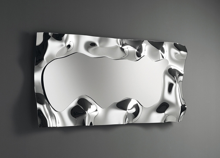 Phantom mirror from Fiam, designed by Dante O. Benini