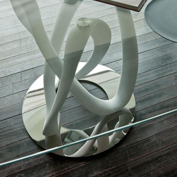 Infinity 2 Base dining table from Porada, designed by S. Bigi