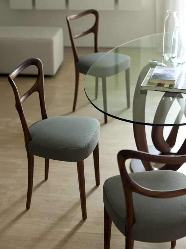 Noemi chair from Porada, designed by Marelli & Molteni