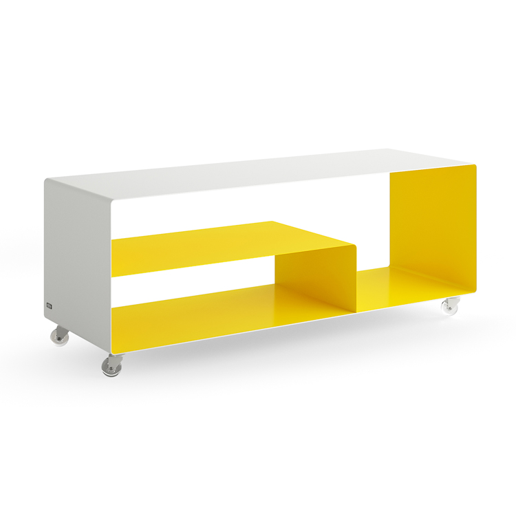 Mobile Line Sideboard with Angle Shelf storage from Muller