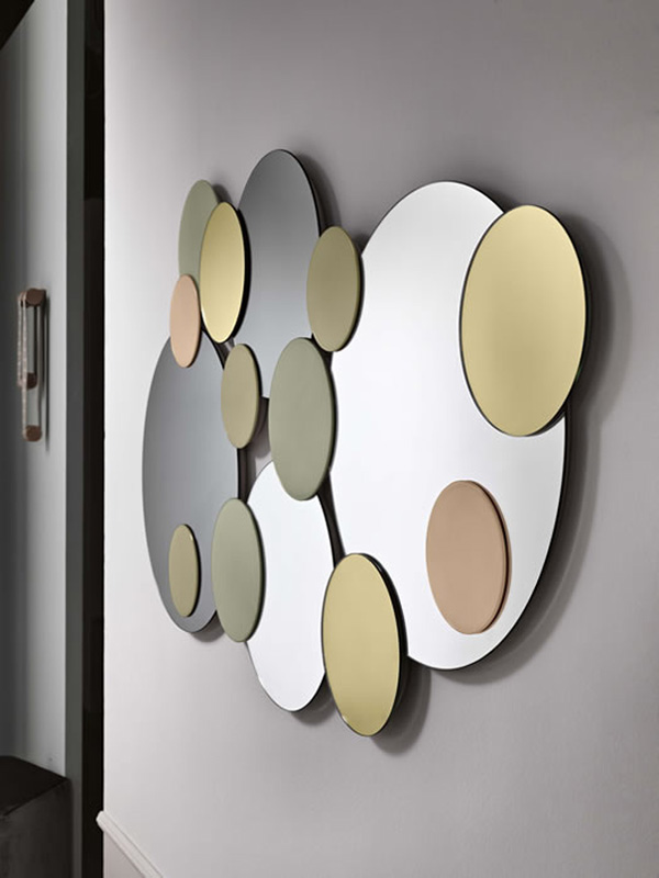 Atomic mirror from Tonelli, designed by Giovanni Tommaso Garattoni