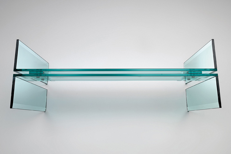 LLT Console table from Fiam, designed by Dante O. Benini