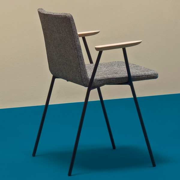 Osaka Metal 5722 chair from Pedrali, designed by CMP Design
