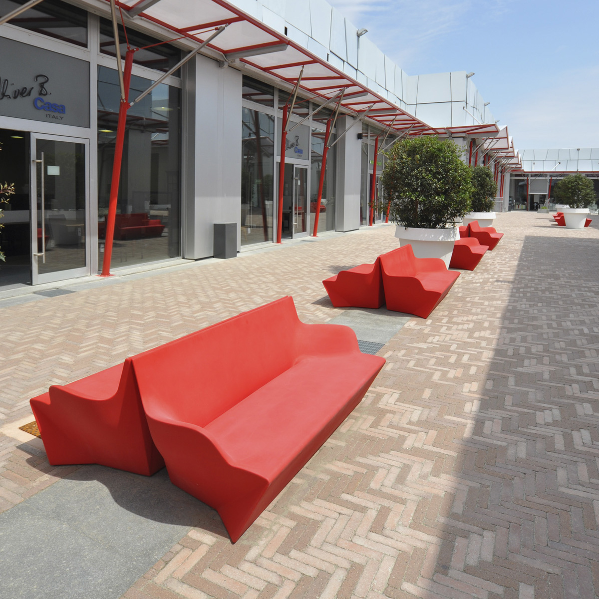 Slide Kami Yon | Plastic sofa | Outdoor-Patio Furniture - Ultra Modern