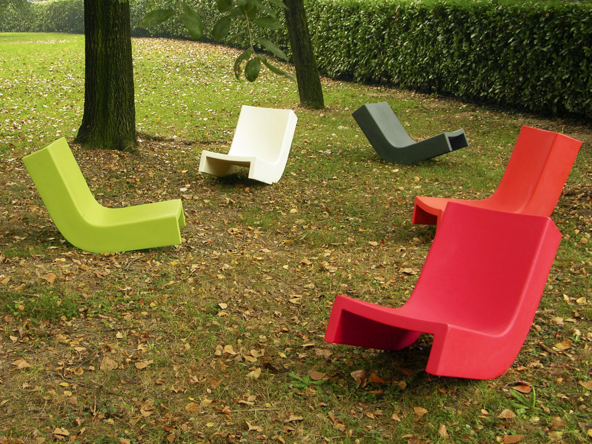 Slide Switch Plastic lounge chair OutdoorPatio