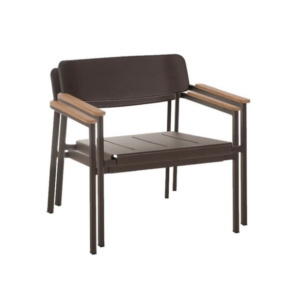 Emu Shine Lounge Chair 249 | Metal | Outdoor-Patio Furniture - Ultra Modern