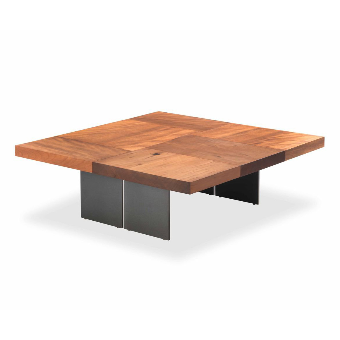 Riva 1920 Auckland Block Wooden Coffee Table Contemporary