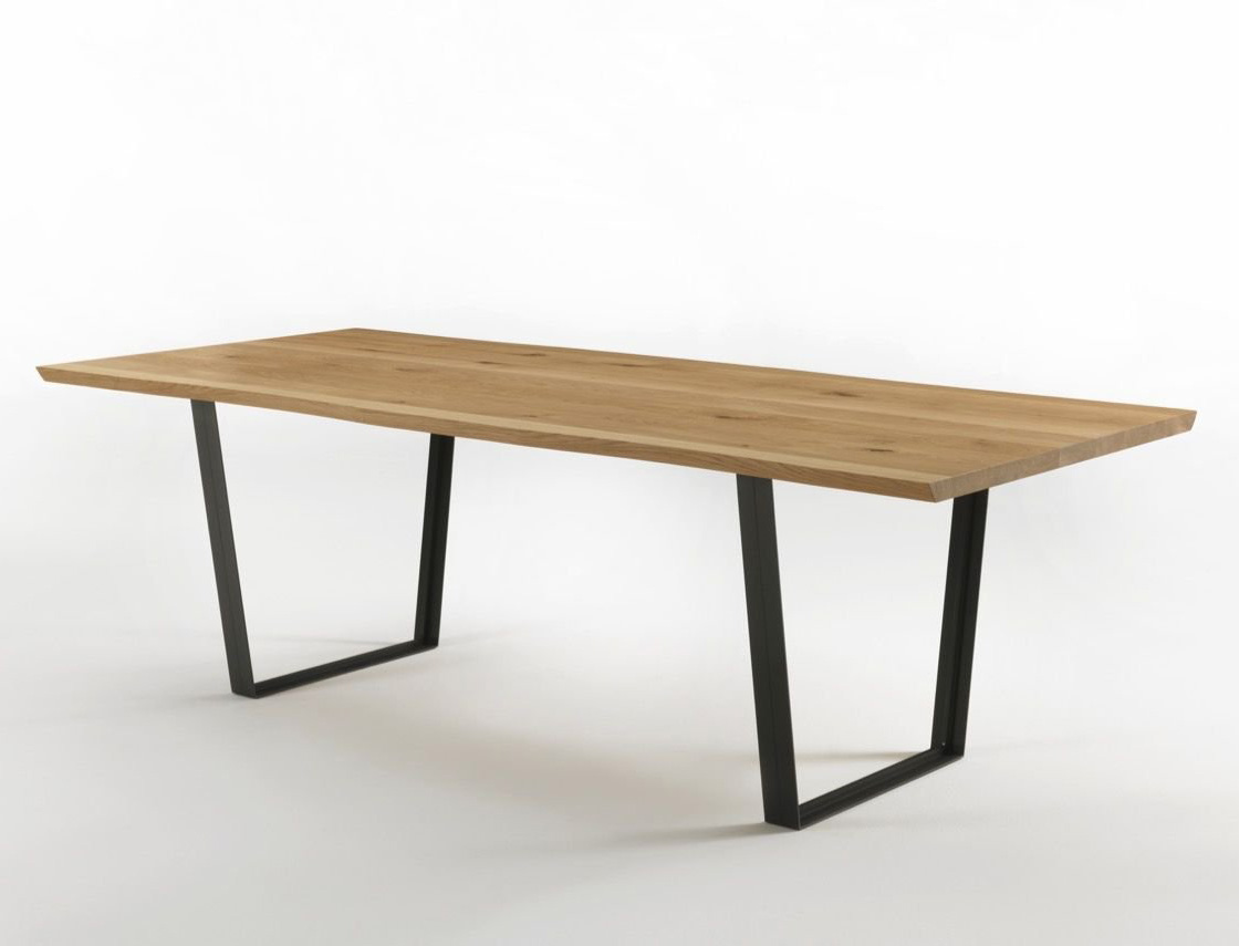 Easy Natural Sides dining table from Riva 1920
