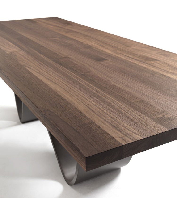 Bree E Onda dining table from Riva 1920, designed by Passon & Savorgnani
