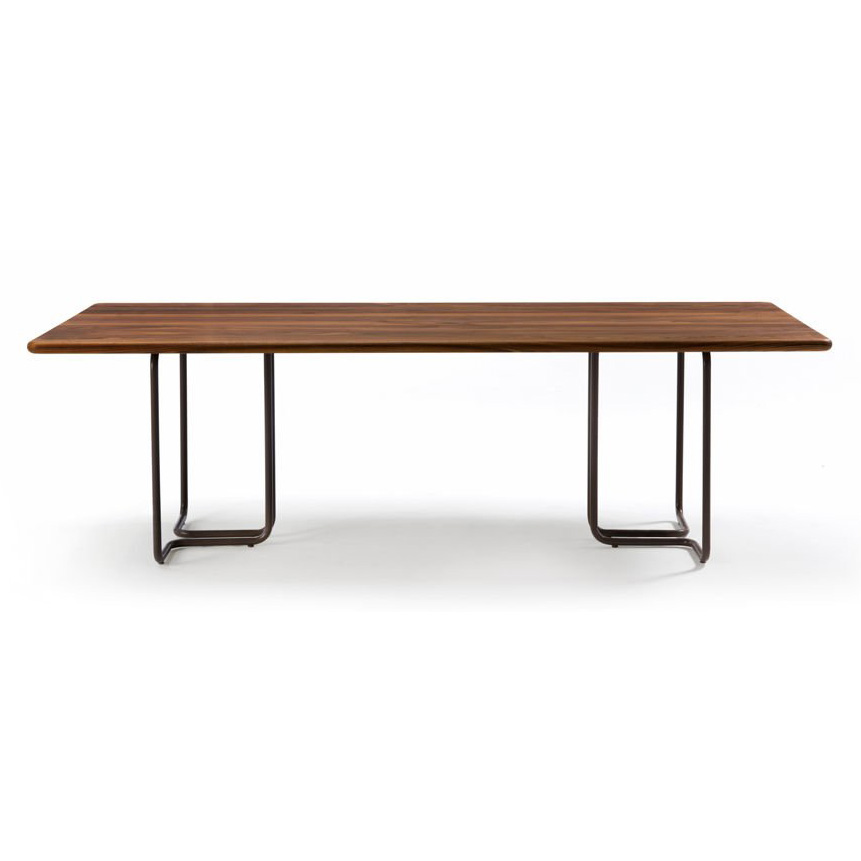 Tubular dining table from Riva 1920, designed by Jamie Durie