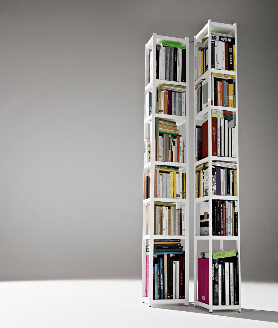 Singles bookcase from Horm, designed by Carlo Cumini
