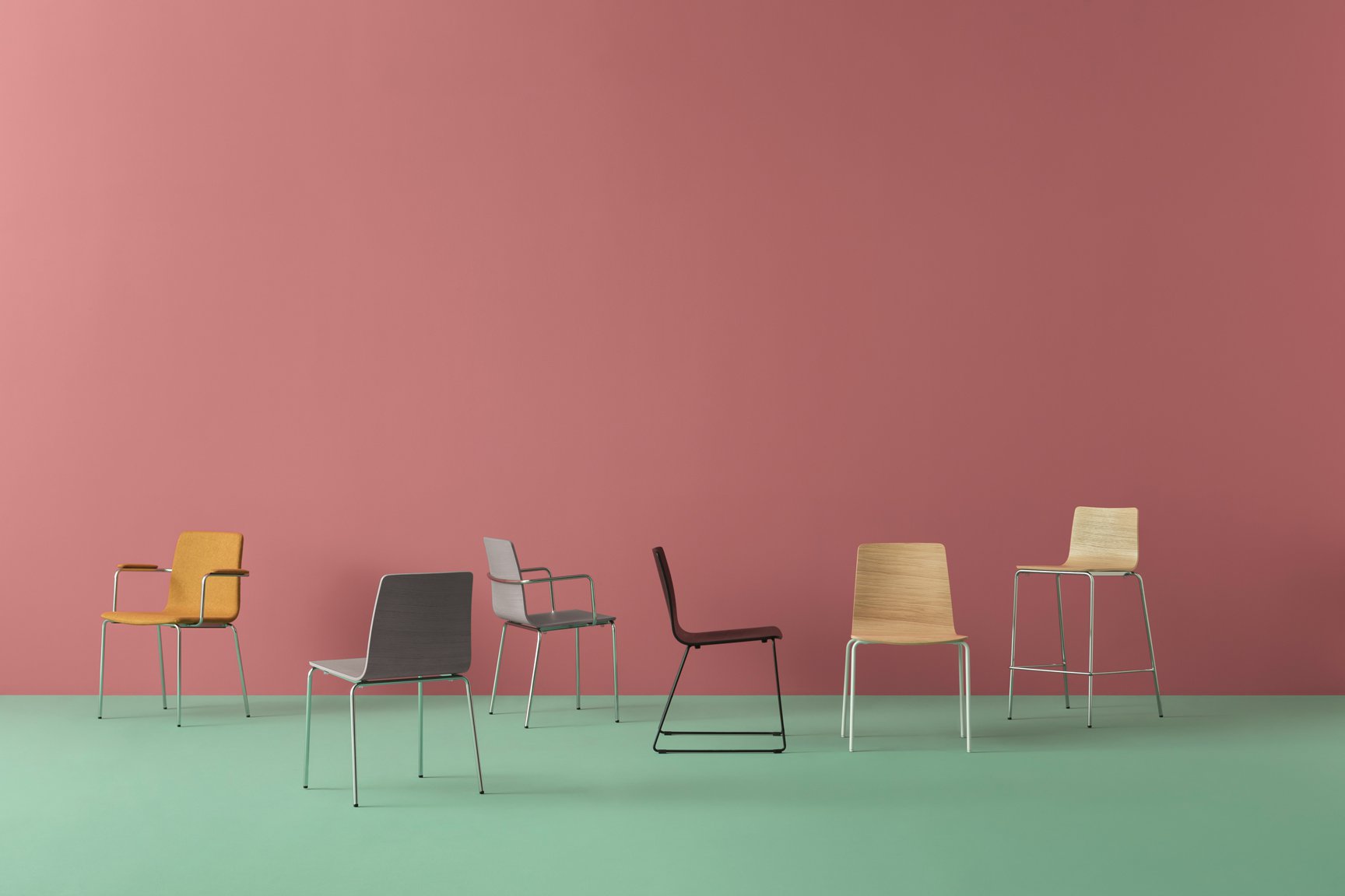 Inga 5613 chair from Pedrali, designed by Pedrali R&D