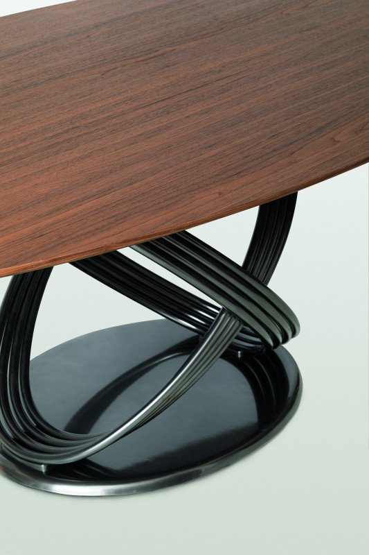 Fusion dining table from Bontempi, designed by Dondoli and Pocci