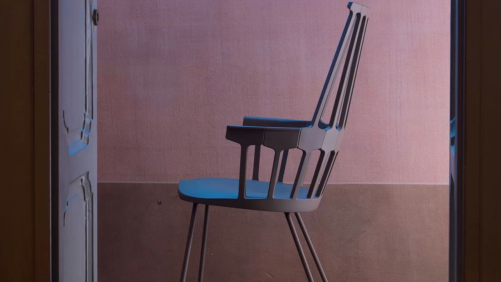 Comback Rocking Chair from Kartell, designed by Patricia Urquiola