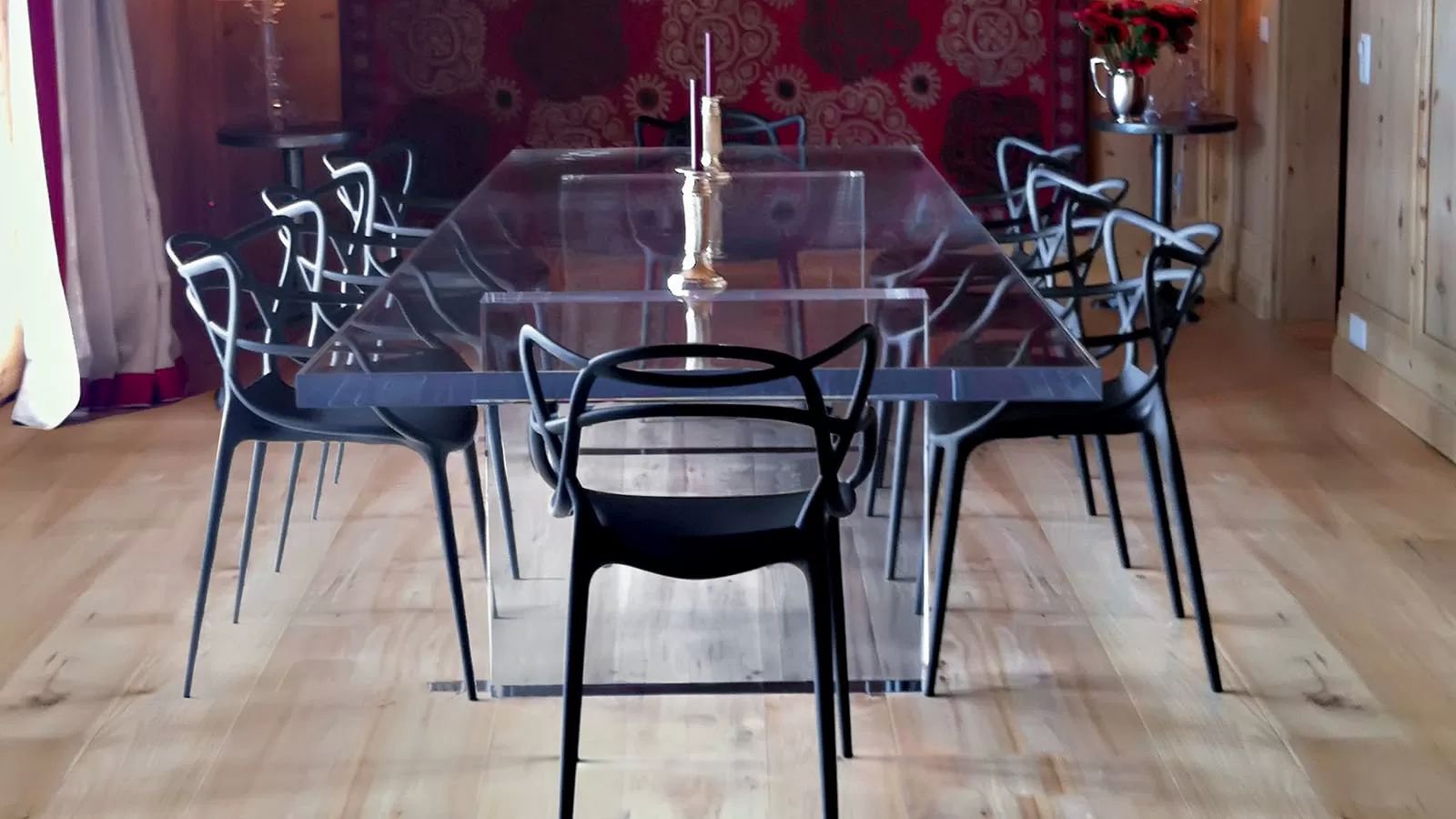 Kartell Masters Plastic Chair Contemporary Dining Room Furniture Ultra Modern