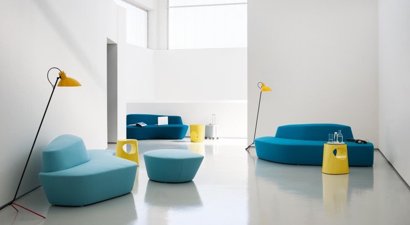 Polar Sofa modular from Tacchini, designed by PearsonLloyd